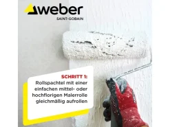 Saint-Gobain Weber Putze^Weber Rollspachtel Malerfinish to go 15 kg
