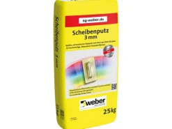 Saint-Gobain Weber Putze^Weber Scheibenputz 3 mm Körnung Innen und Außen 25 kg pastös