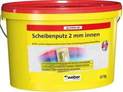 Saint-Gobain Weber Putze^Weber Scheibenputz 2 mm Körnung Innen 15 kg pastös