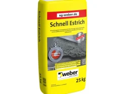 Mörtel*Saint-Gobain Weber Weber Schnell Estrich 25 kg