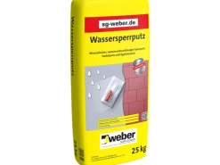 Mörtel|Putze*Saint-Gobain Weber Weber Wassersperrputz 25 kg