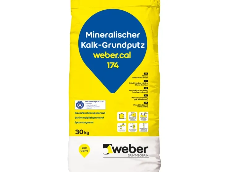 Putze*Saint-Gobain Weber weber.cal 174 Kalkgrundputz 30 kg