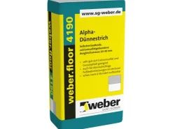 Saint-Gobain Weber Ausgleichsmassen^weber.floor 4190 Alpha-Dünnestrich 25 kg