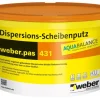 Saint-Gobain Weber Putze^weber.pas 431 Aquabalance Dispersions-Scheibenputz 2 mm 25 kg