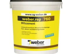 Saint-Gobain Weber Ausgleichsmassen^weber.rep 760 Blitzzement 1 kg