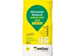 Putze*Saint-Gobain Weber Weber.Star 240 AquaBalance Münchner Rauputz 3 mm Körnung 25 kg