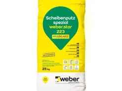 Saint-Gobain Weber Putze^Weber.Star 223 AquaBalance Scheibenputz 2 mm Körnung 25 kg