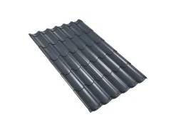 Bedachungen*Weckman Pfannenblech Typ 2 1.850 mm x 1.140 mm x 0,5 mm Anthrazit