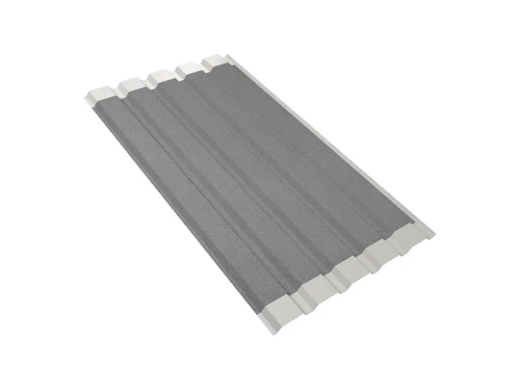 Bedachungen*Weckman Trapezblech W35 Stahl Antikondensvlies 6.400 x 1.070 x 0,5 mm Anthrazit