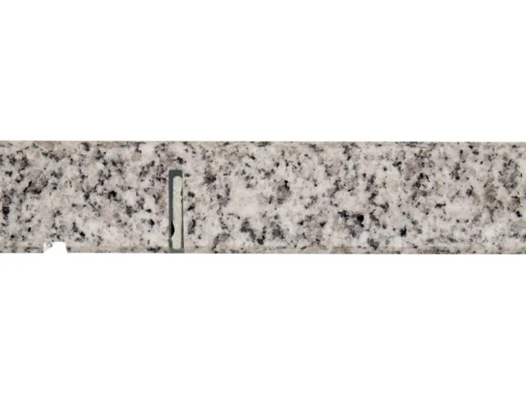 Wigasil Fensterbänke^Naturstein Fensterbank Grau Forte 20 cm x 3 cm Zuschnitt mit Wasserrille