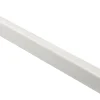 Fliesenzubehör*Arcansas Winkelprofil PVC matt Weiß 10 mm x 2,5 m