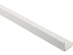 Fliesenzubehör*Arcansas Winkelprofil PVC matt Weiß 10 mm x 2,5 m