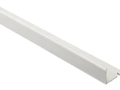 Arcansas Fliesenzubehör^Winkelprofil PVC matt Weiß 8 mm x 2,5 m