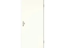 Zimmertüren|Wohnungseingangstüren*GetaDoor Wohnungseingangstür CPL Arctic Weiß ähnl. RAL 9016 (GL222) 86,0 cm x 198,5 cm Re