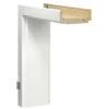Wohnungseingangstüren|Türzargen*GetaDoor Wohnungseingangstür-Türzarge CPL Weiß ähnl. RAL9016 86 x 198,5 x 8 cm DIN R
