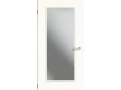 Zimmertüren|Türdichtungen*GetaDoor Zimmertür CPL Weiß ähnl. RAL9016 (GL222) o. Schlüsselbohr. 86 cm x 198,5 cm Li