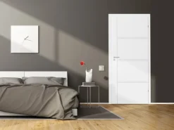 Türdichtungen*Classen Zimmertür Liano M 3 Wabenkern Weiß Lackiert 73,5 cm x 198,5 cm Anschlag R
