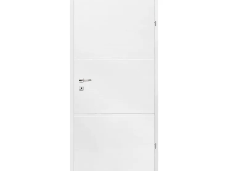 Classen Türdichtungen^Zimmertür Portofino Wabenkern Weißlack 61 cm x 198,5 cm Anschlag Links