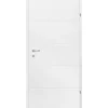 Zimmertüren*Classen Zimmertür Savona Röhrenspan Weißlack 86 cm x 198,5 cm Anschlag Links