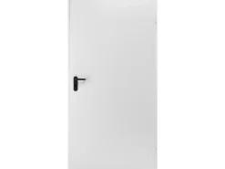 Hörmann Stahltüren^ZK-Tür-Element mit Eckzarge Weiß 875 mm x 1875 mm x 55 mm DIN Links